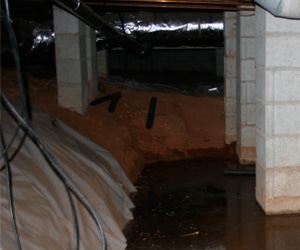 crawlspace flooding