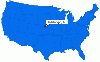 holdrege nebraska map