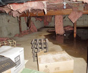 wet crawlspace